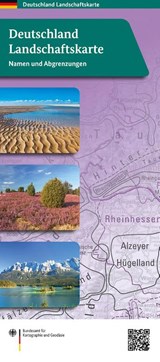 Deutschland Landschaftskarte -  - 9783864821530