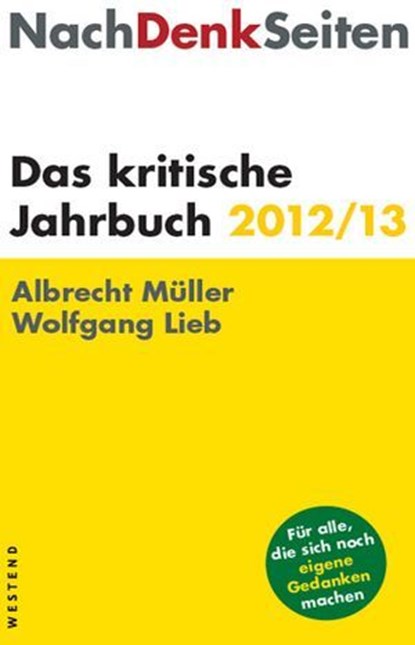 NachDenkSeiten, Albrecht Müller ; Wolfgang Lieb - Ebook - 9783864895289