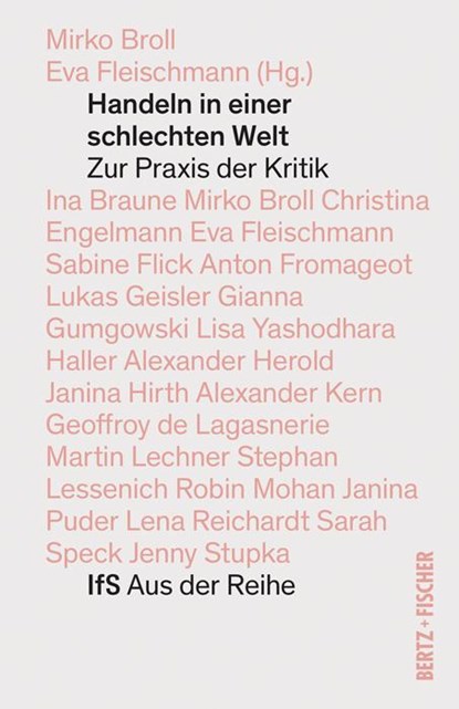 Handeln in einer schlechten Welt, Mirko Broll ; Eva Fleischmann - Paperback - 9783865058539