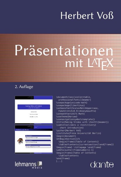 Präsentationen mit LaTeX, Herbert Voß - Paperback - 9783865418364