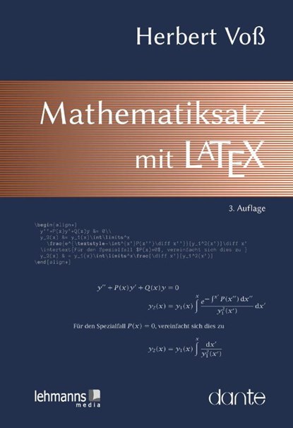Mathematiksatz mit LaTeX, Herbert Voß - Paperback - 9783865419767