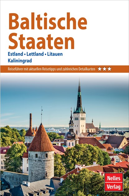 Nelles Guide Reiseführer Baltische Staaten, Nelles Verlag - Paperback - 9783865748423