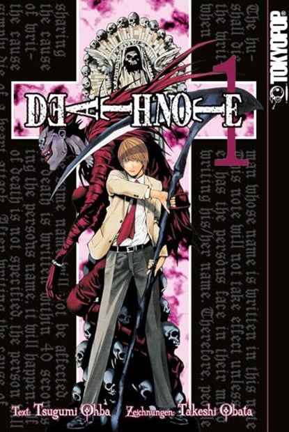 Death Note 01, Tsugumi Ohba - Paperback - 9783865806116