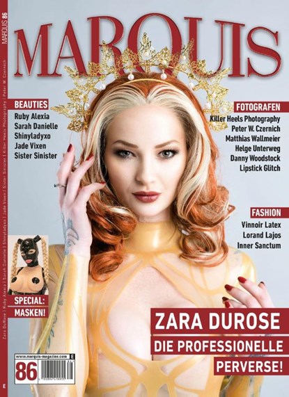 MARQUIS Magazine No. 86 - Fetish, Fashion, Latex & Lifestyle -- Deutsche Ausgabe, Marquis - Paperback - 9783866084469