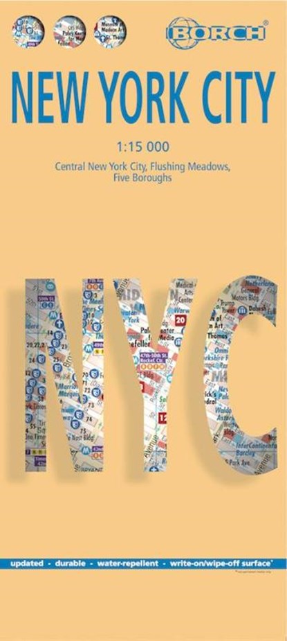 New York City, Borch Map, niet bekend - Gebonden - 9783866093034