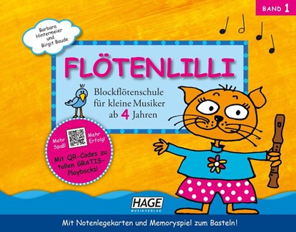 Flötenlilli, Sopranblockflötenschule1, Helmut Hage - Paperback - 9783866260740