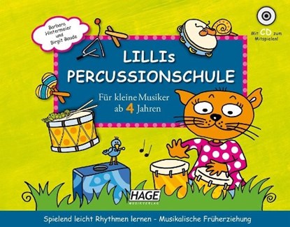 Lillis Percussionschule mit CD, Barbara Hintermeier ; Birgit Baude - Gebonden - 9783866263482
