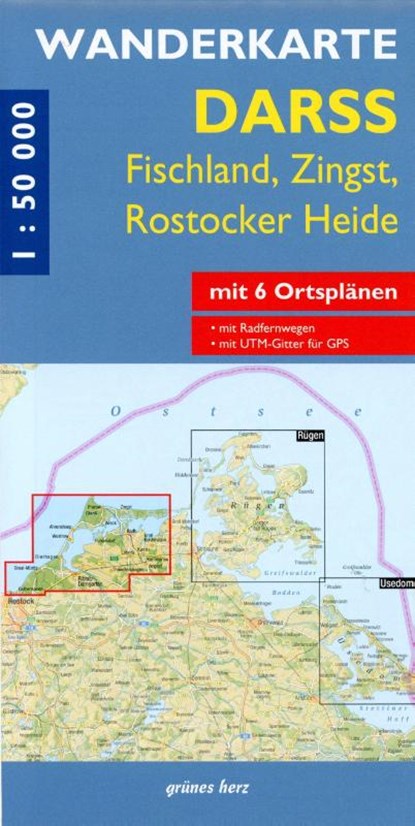 Wanderkarte Darß, niet bekend - Gebonden - 9783866360426