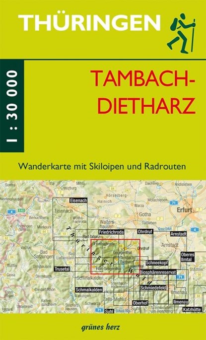Wanderkarte Tambach-Dietharz, niet bekend - Gebonden - 9783866363427