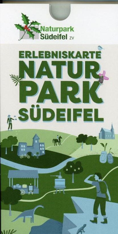 Wanderkarte Naturpark Südeifel 1:25 000, Zweckverband Naturpark Südeifel - Gebonden - 9783866369320