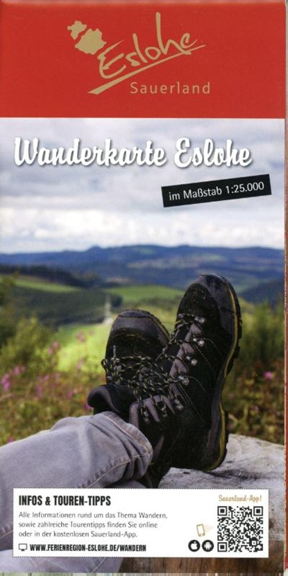 Wanderkarte Eslohe, Schmallenberger Sauerland Tourismus GmbH - Gebonden - 9783866369436