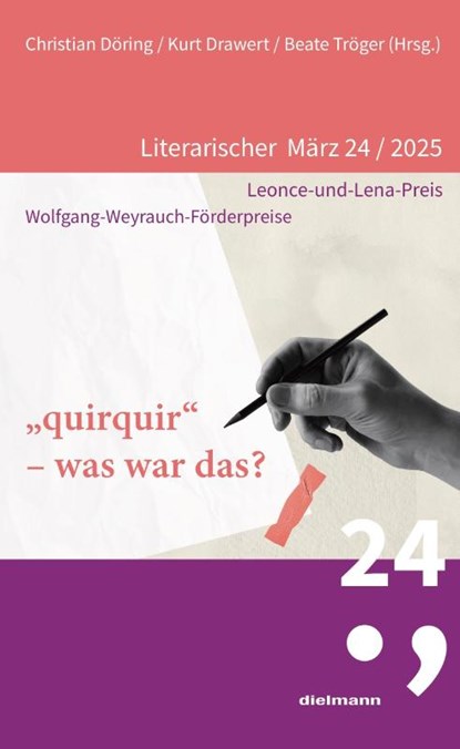 "quirquir" - was war das?, Christian Döring ; Drawert Kurt ; Tröger Beate - Paperback - 9783866384668