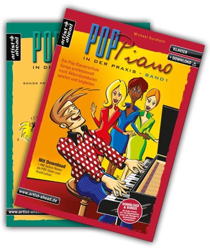 Pop-Piano in der Praxis - Band 1 & 2 - Set, Michael Gundlach - Paperback - 9783866421134