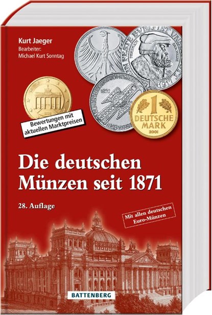 Die deutschen Münzen seit 1871, Kurt Jaeger - Gebonden - 9783866462366