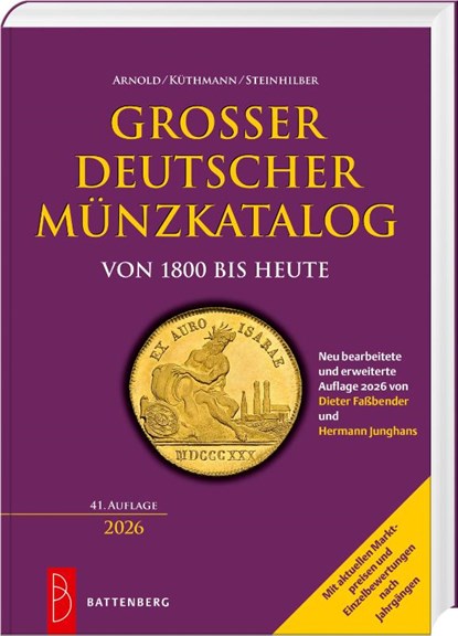 Großer deutscher Münzkatalog, Hermann Junghans ; Dieter Faßbender - Gebonden - 9783866462649