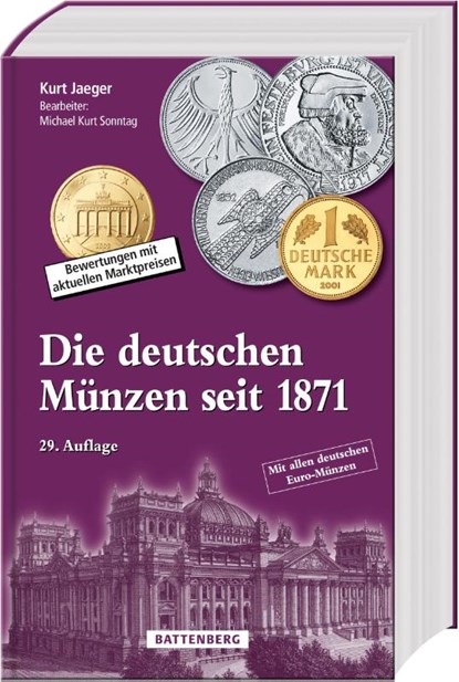 Die deutschen Münzen seit 1871, Kurt Jaeger - Gebonden - 9783866462656