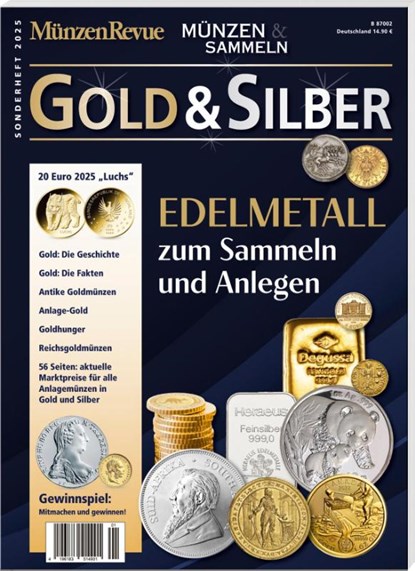 Sonderheft Gold & Silber, Münzen & Sammeln MünzenRevue - Gebonden - 9783866462670