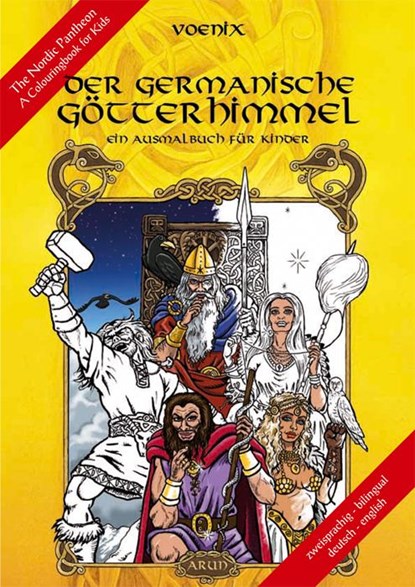 Der germanische Götterhimmel - Ein Ausmalbuch für Kinder, Thomas Vömel - Paperback - 9783866631144