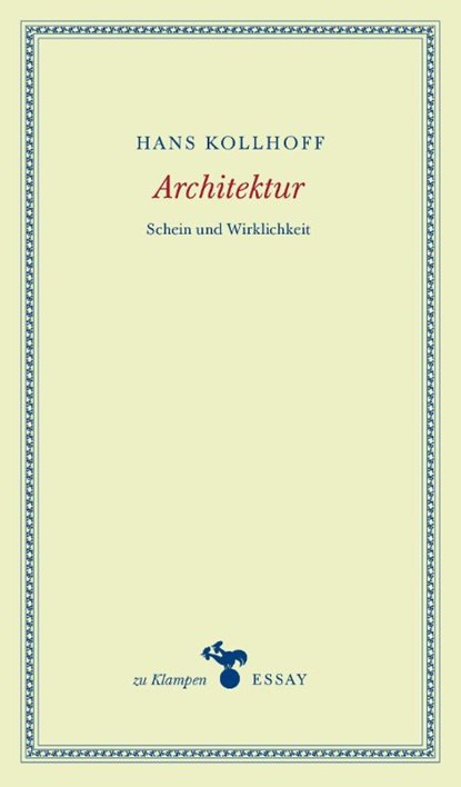 Architektur, Hans Kollhoff - Paperback - 9783866747920