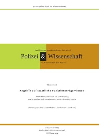 Zeitschrift Polizei & Wissenschaft, niet bekend - Ebook - 9783866767942