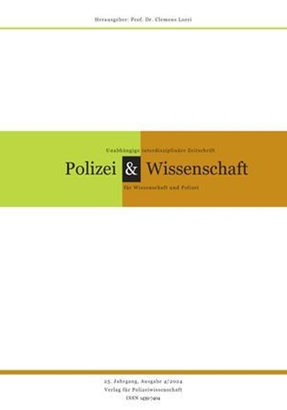 Zeitschrift Polizei & Wissenschaft, niet bekend - Ebook - 9783866768918