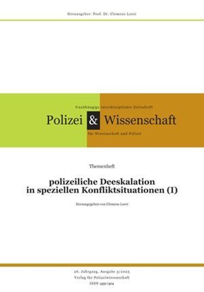Zeitschrift Polizei & Wissenschaft, niet bekend - Ebook - 9783866769540