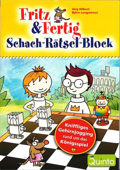 Fritz&Fertig Schach-Rätselblock, Björn Lengwenus ;  Jörg Hilbert - Paperback - 9783866819399