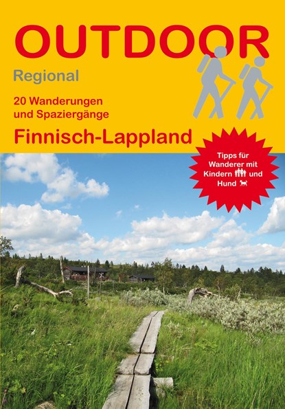 20 Wanderungen und Spaziergänge Finnisch-Lappland, Bettina Dauch - Paperback - 9783866863590