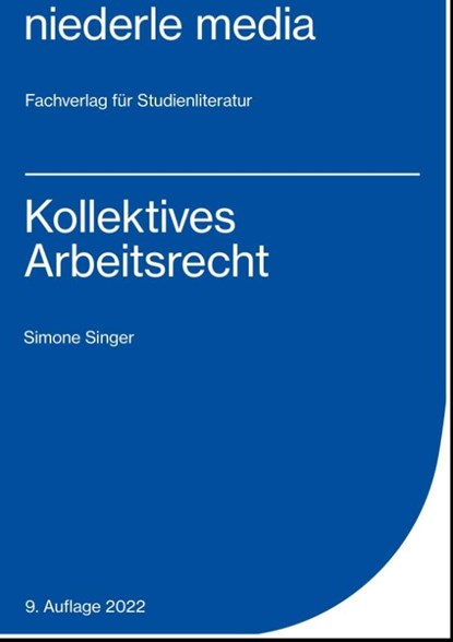 Kollektives Arbeitsrecht, Simone Singer - Paperback - 9783867241243