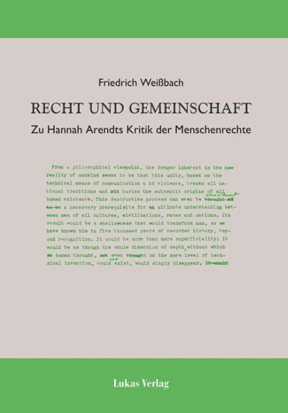 Recht und Gemeinschaft, Friedrich Weißbach - Paperback - 9783867324083