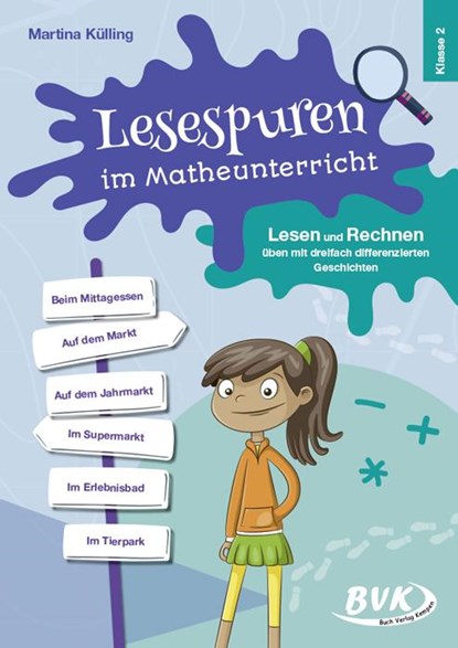 Lesespuren im Matheunterricht 2. Klasse, KÜLLING,  Martina - Gebonden - 9783867409964