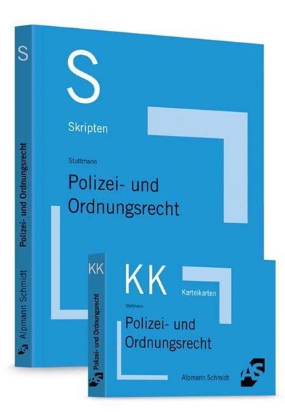 Bundle Stuttmann Skript Polizei- und Ordnungsrecht + Karteikarten Polizei- und Ordnungsrecht, niet bekend - Paperback - 9783867525718