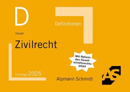 Definitionen Zivilrecht, Matthias Hünert - Paperback - 9783867529358