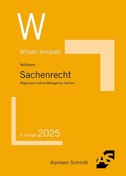 Sachenrecht, Till Veltmann - Paperback - 9783867529709