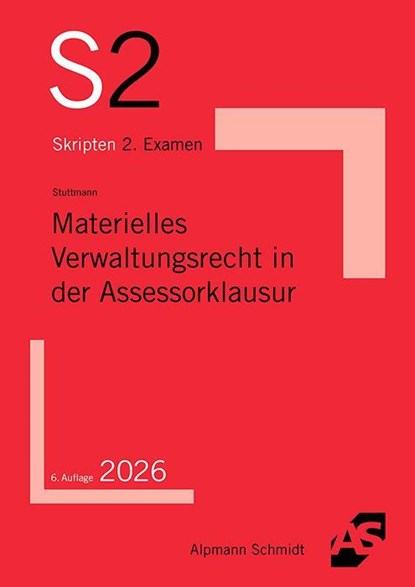 Materielles Verwaltungsrecht in der Assessorklausur, Martin Stuttmann - Paperback - 9783867529730
