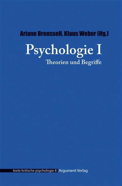 Psychologie, Ariane Brenssell ; Klaus Weber - Paperback - 9783867548144