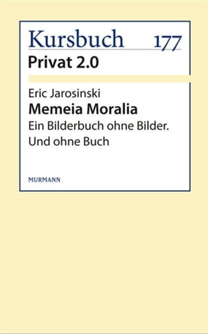 Memeia Moralia, Eric Jarosinski - Ebook - 9783867743716