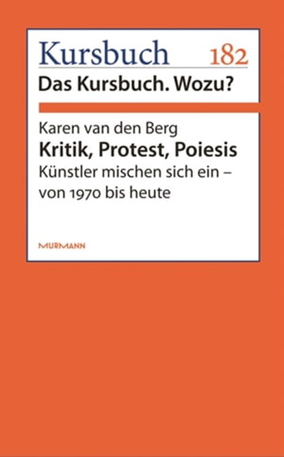 Kritik, Protest, Poiesis, Karen van den Berg - Ebook - 9783867745055