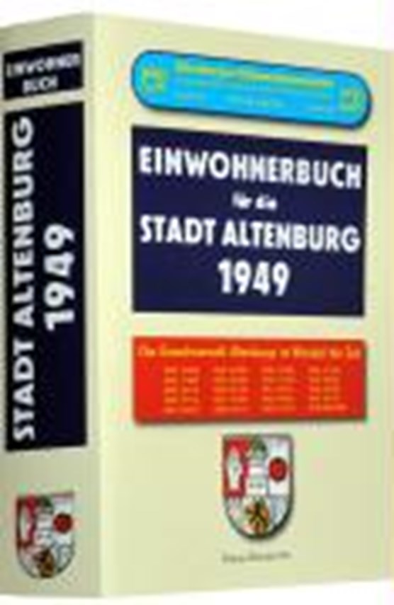 Einwohnerbuch der Stadt Altenburg 1949