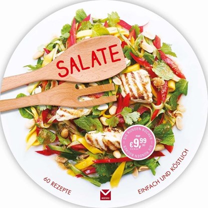 Die runden Bücher: Salate, Carla Bardi - Gebonden - 9783868035841
