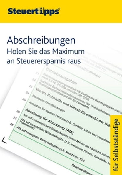 Abschreibungen, Akademische Arbeitsgemeinschaft - Ebook - 9783868172607