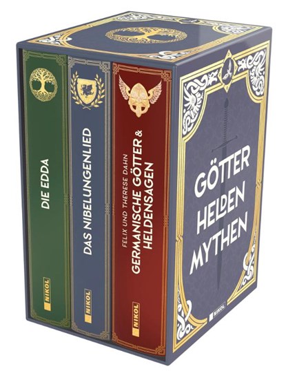 Götter - Helden - Mythen: 3 Bände im Schuber, Felix Dahn ; Therese Dahn - Paperback - 9783868208085