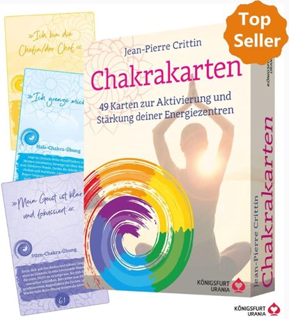 Chakrakarten, Jean-Pierre Crittin - Paperback - 9783868261981