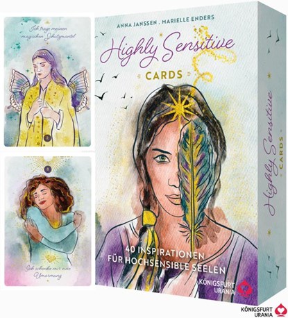 Highly Sensitive Cards - 40 Inspirationen für hochsensible Seelen, Anna Janssen - Gebonden - 9783868261998
