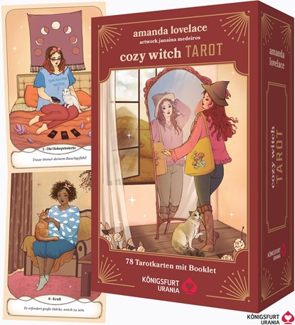 Cozy Witch Tarot - DAS Tarot für alle jungen Hexen!, Amanda Lovelace - Paperback - 9783868265828