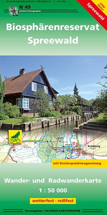 Biosphärenreservat Spreewald 1 : 50 000, niet bekend - Gebonden - 9783868430493