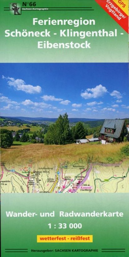 Ferienregion Schöneck - Klingenthal - Eibenstock 1 : 33 000, niet bekend - Gebonden - 9783868430660