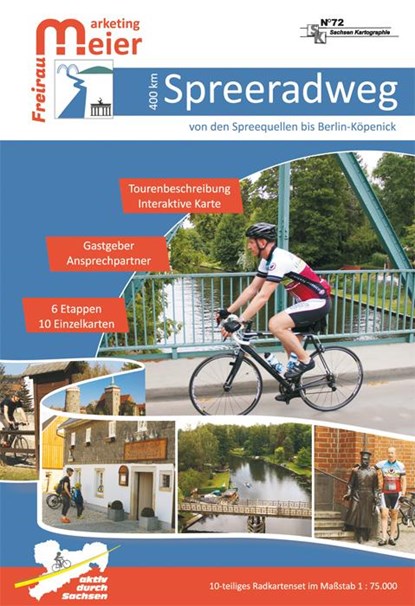 Spree-Radweg Von der Spreequelle bis Berlin, niet bekend - Gebonden - 9783868430721