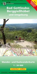 Bad Gottleuba-Berggießhübel und Umgebung 1 : 20 000 | auteur onbekend | 