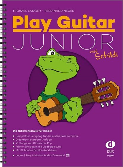 Play Guitar Junior mit Schildi, Michael Langer ; Ferdinand Neges - Gebonden - 9783868492644
